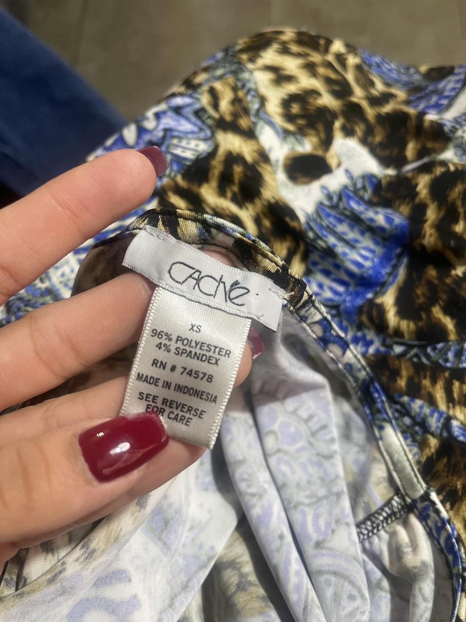 Cache Women's Blouse - Blue/Multi - XS – Cache Y2… - image 3