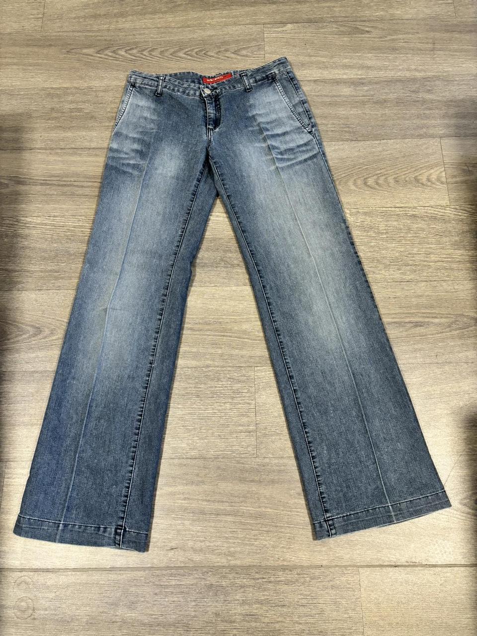 Vintage Miss Sixty Low Rise Wide leg Jeans So... - Depop