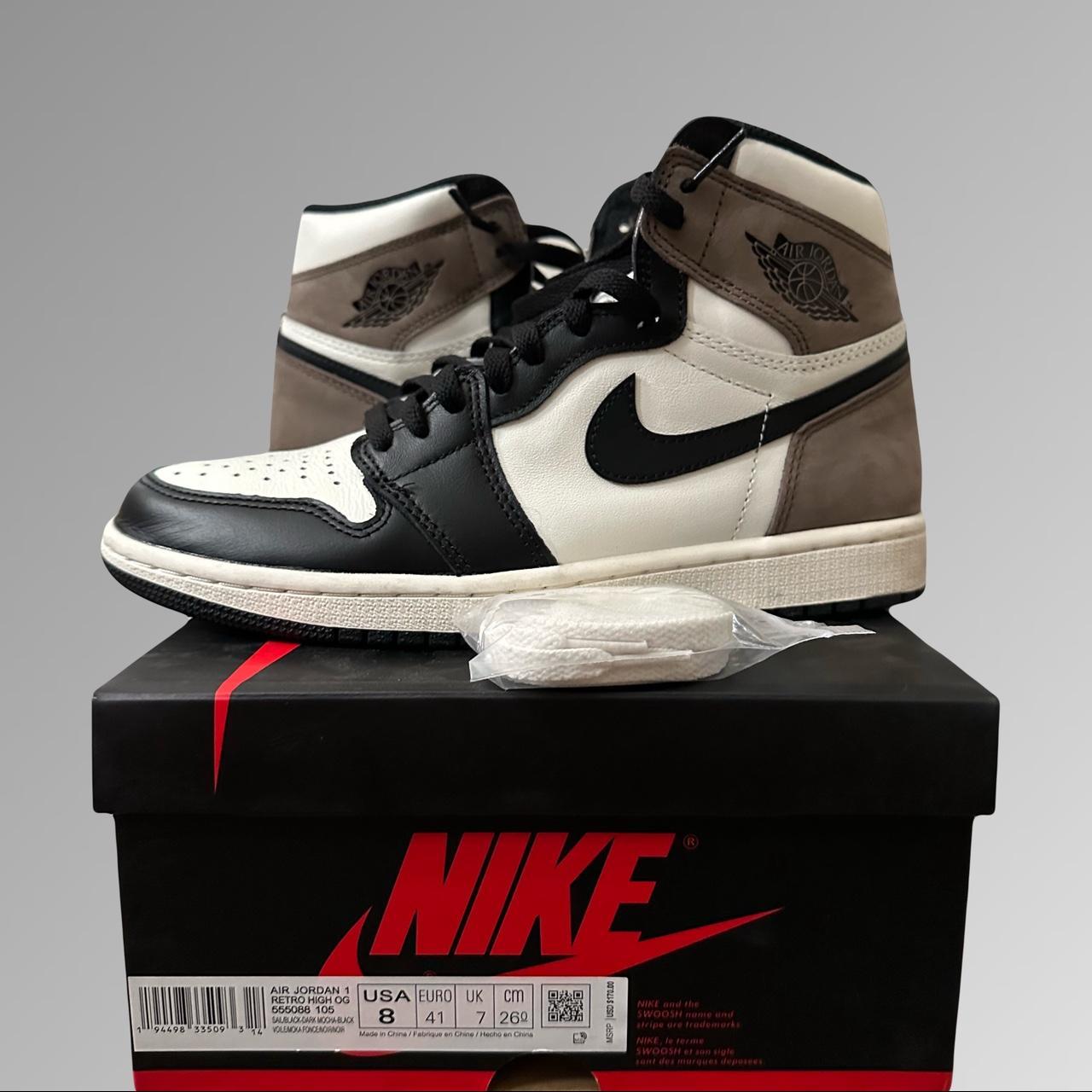 Jordan 1-dark-mocha - Depop