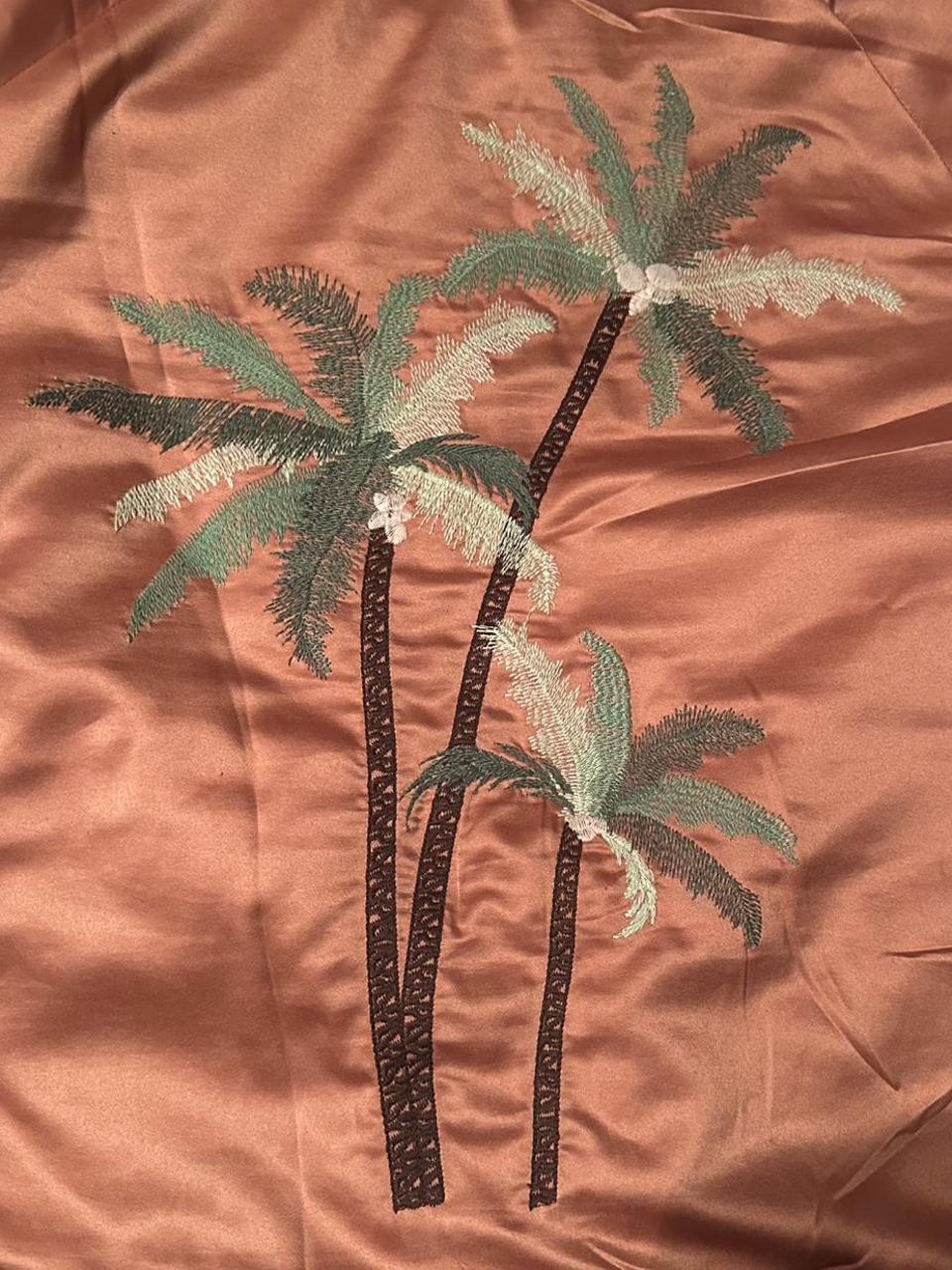 Mossimo Women's Bomber Jacket - Orange/Multi - XX… - image 4