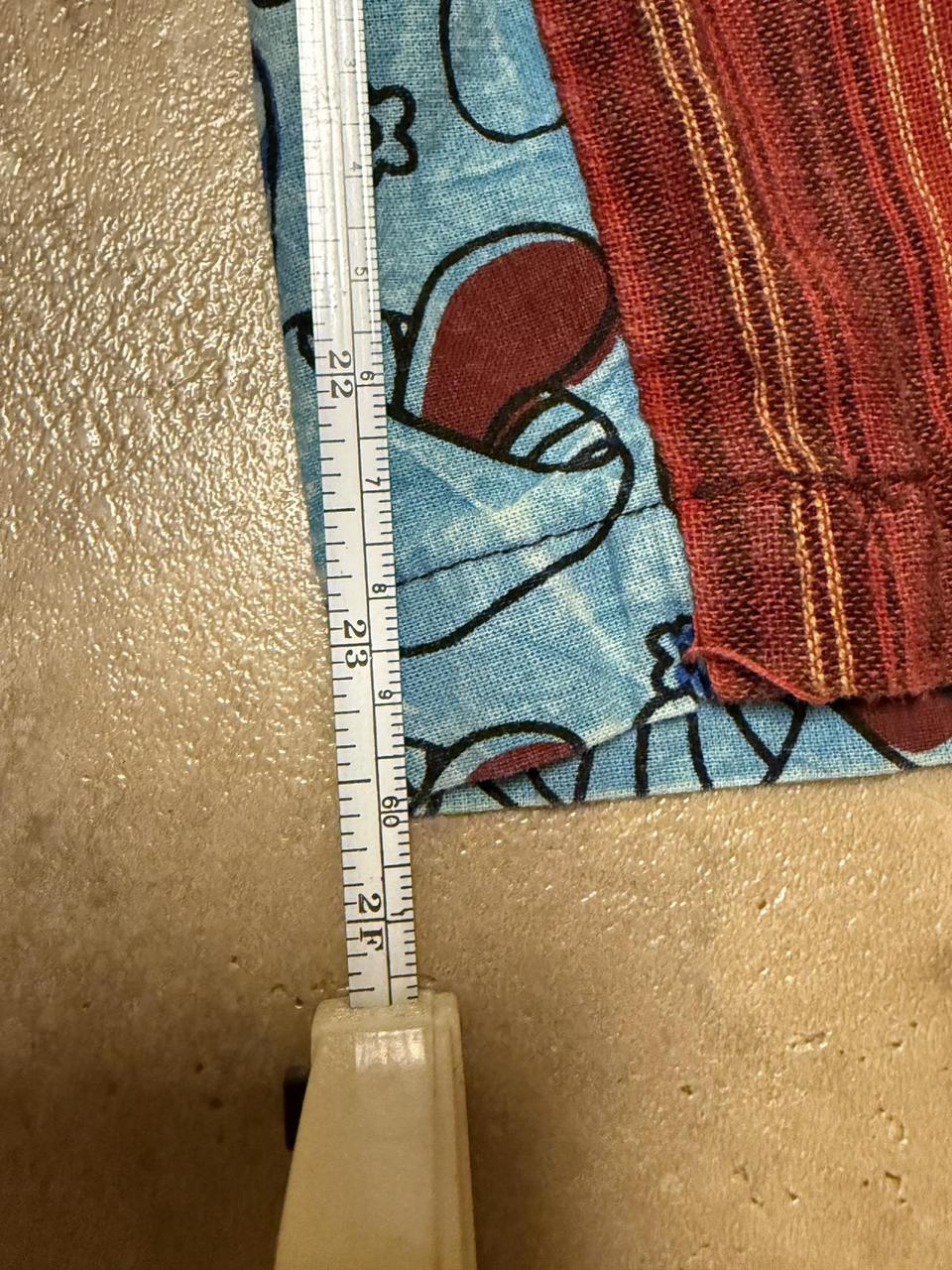 Women's Overalls - Multi - M – Patchwork overalls… - image 2