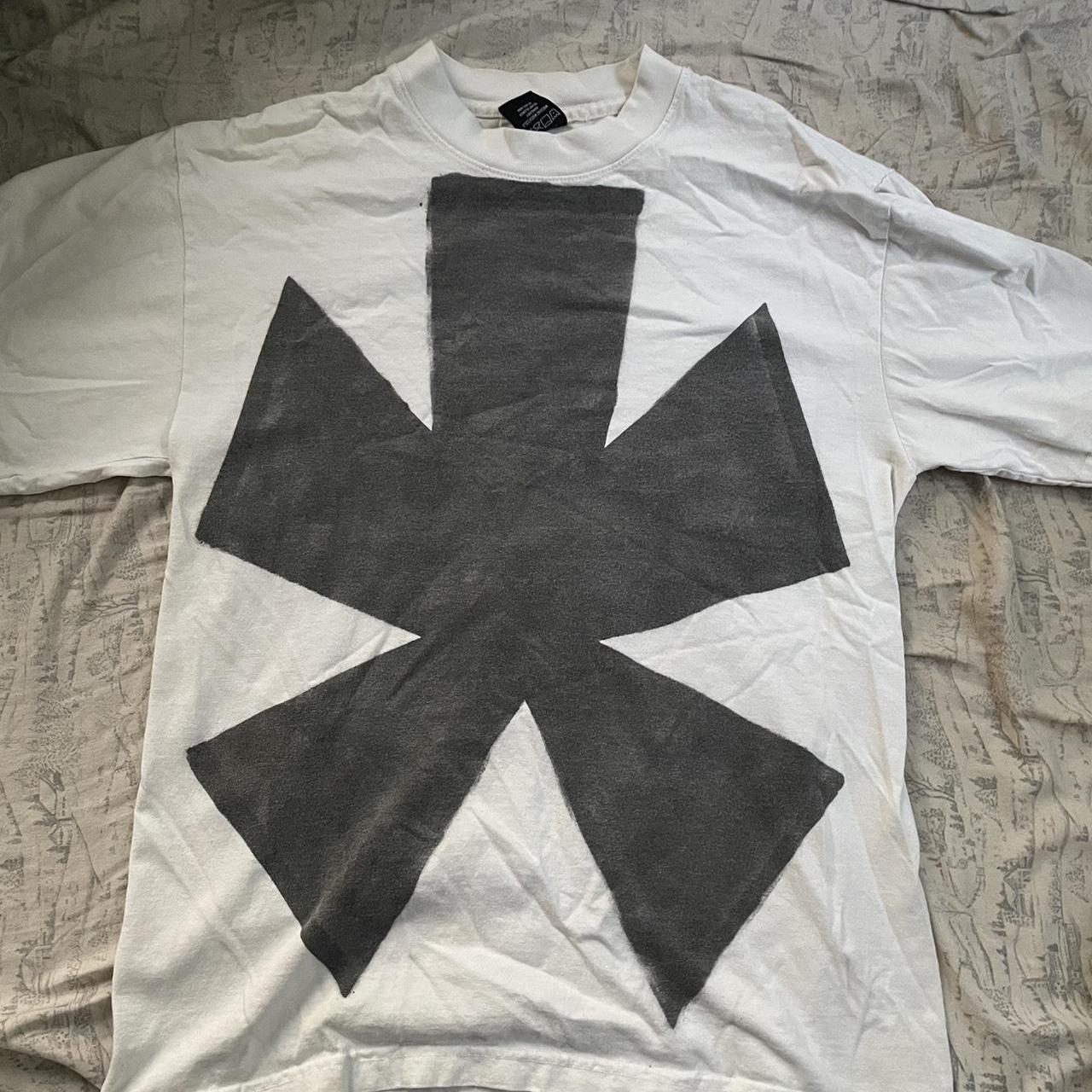 Asterisk white t shirt Opium inspired Made by: I... - Depop