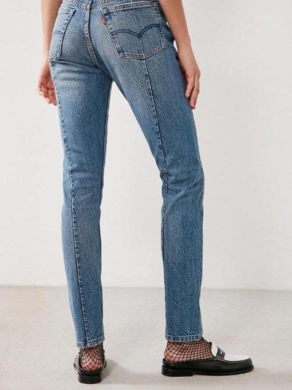 Levi's 501 skinny altered jeans best sale