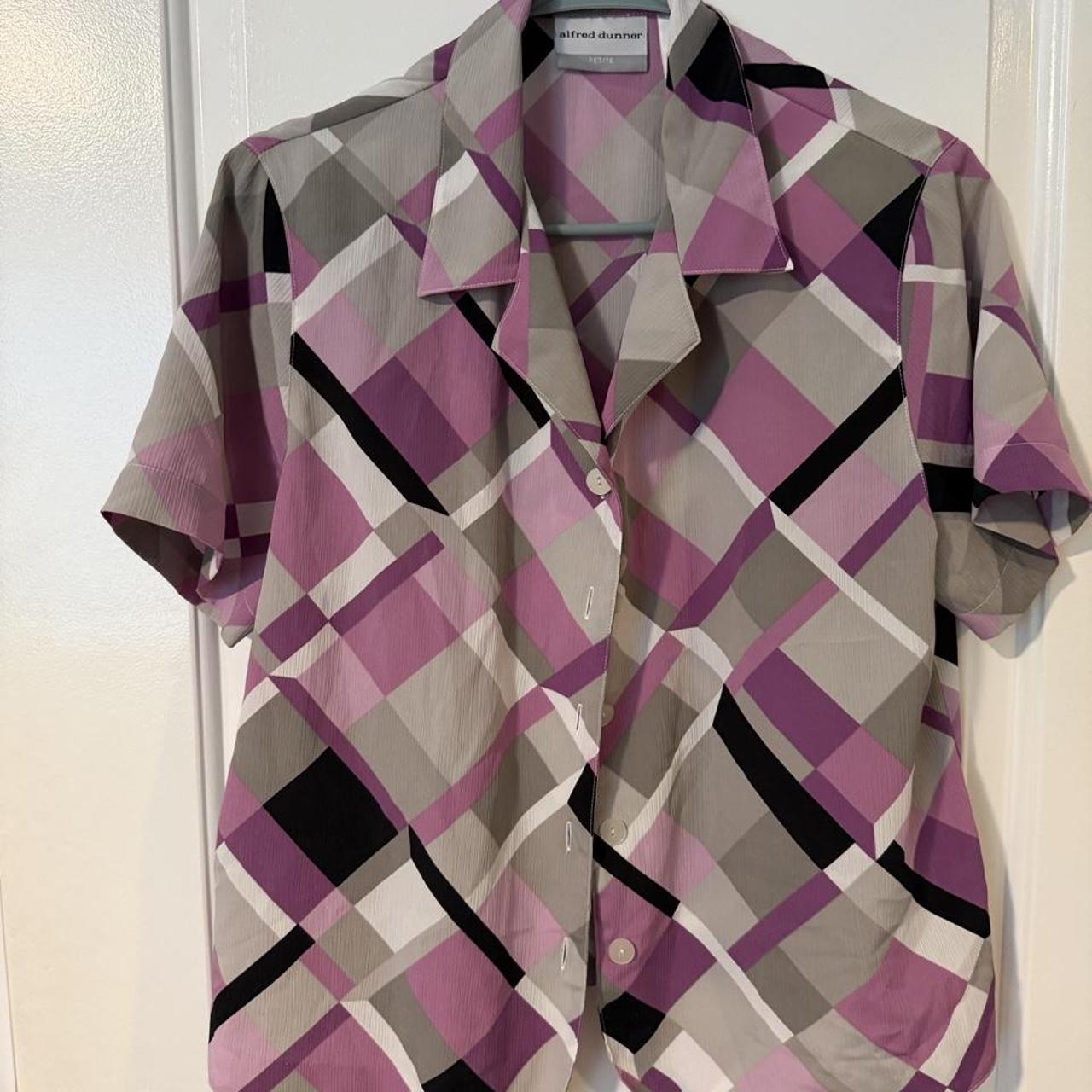 Alfred dunner women's multi colour blouse