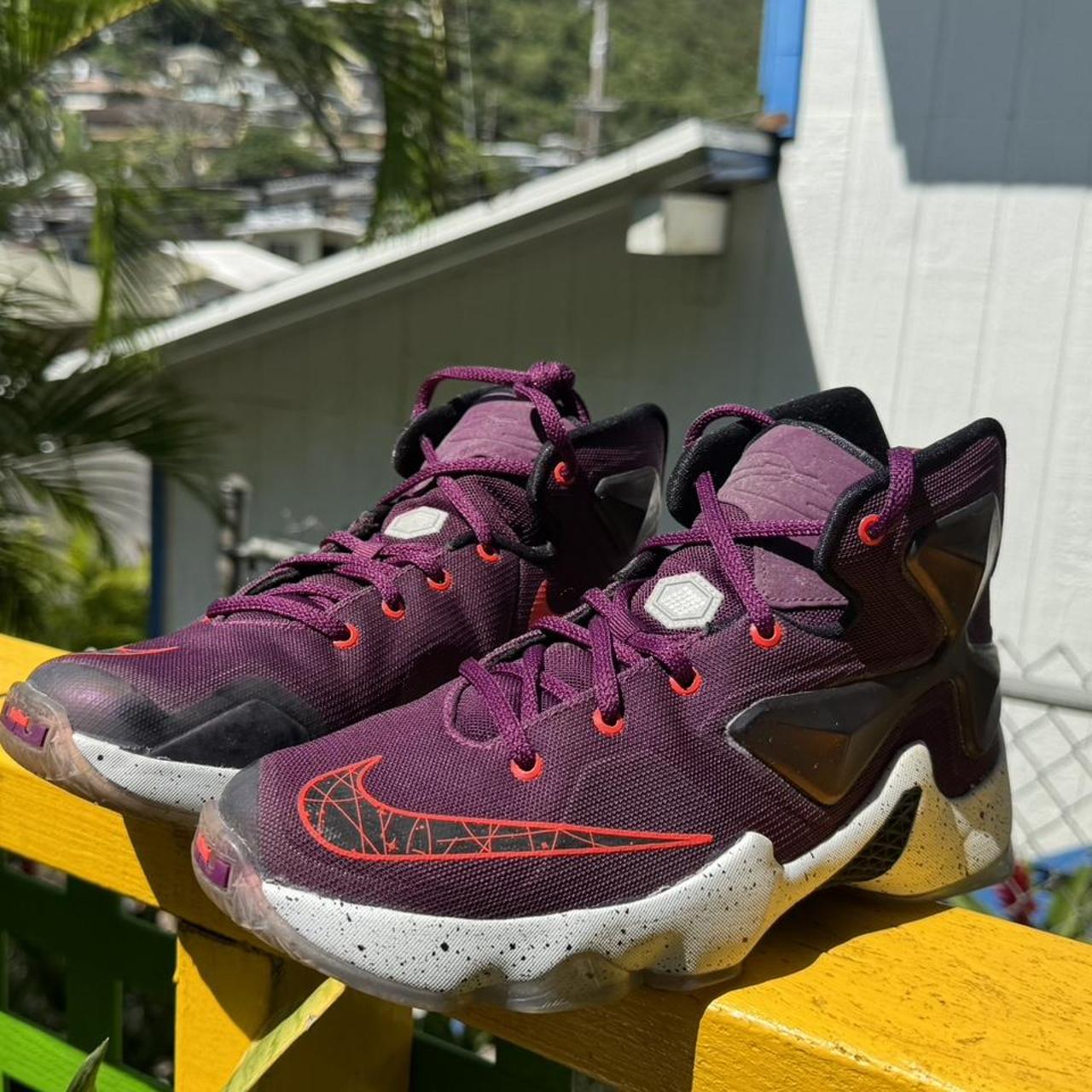 lebron 13 black and purple