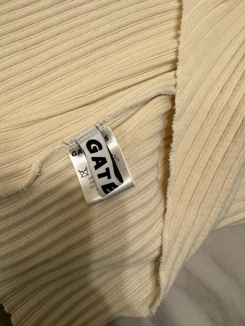 Source Unknown Women's Blouse - Cream/White - One… - image 4