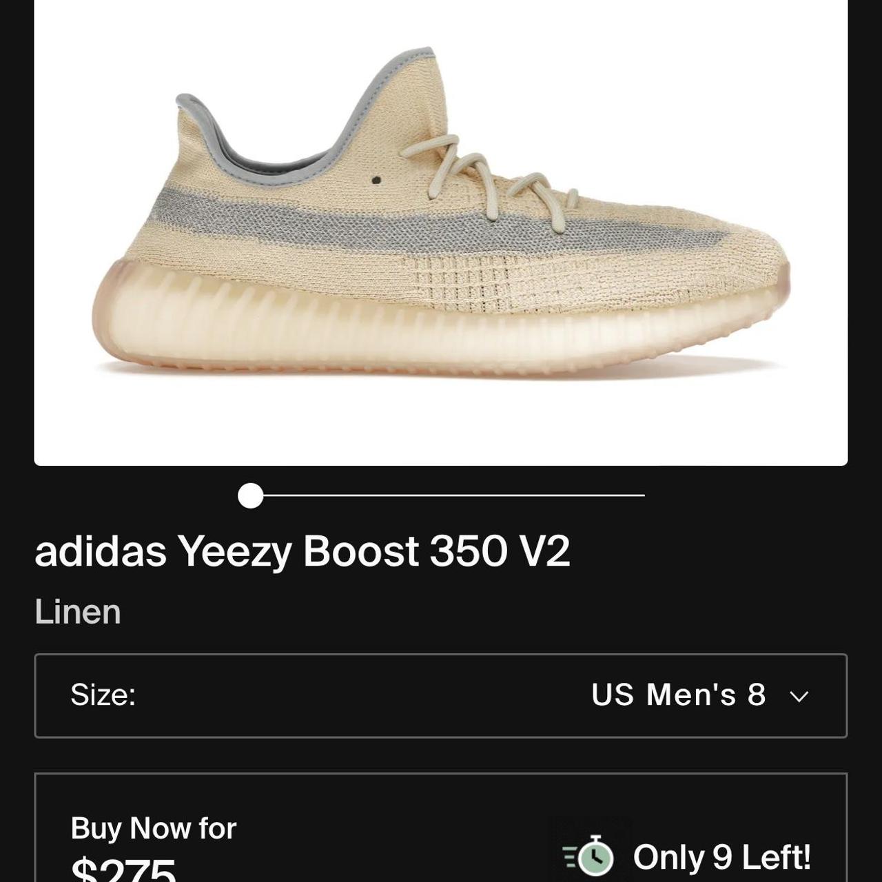 yeezy linen size 8
