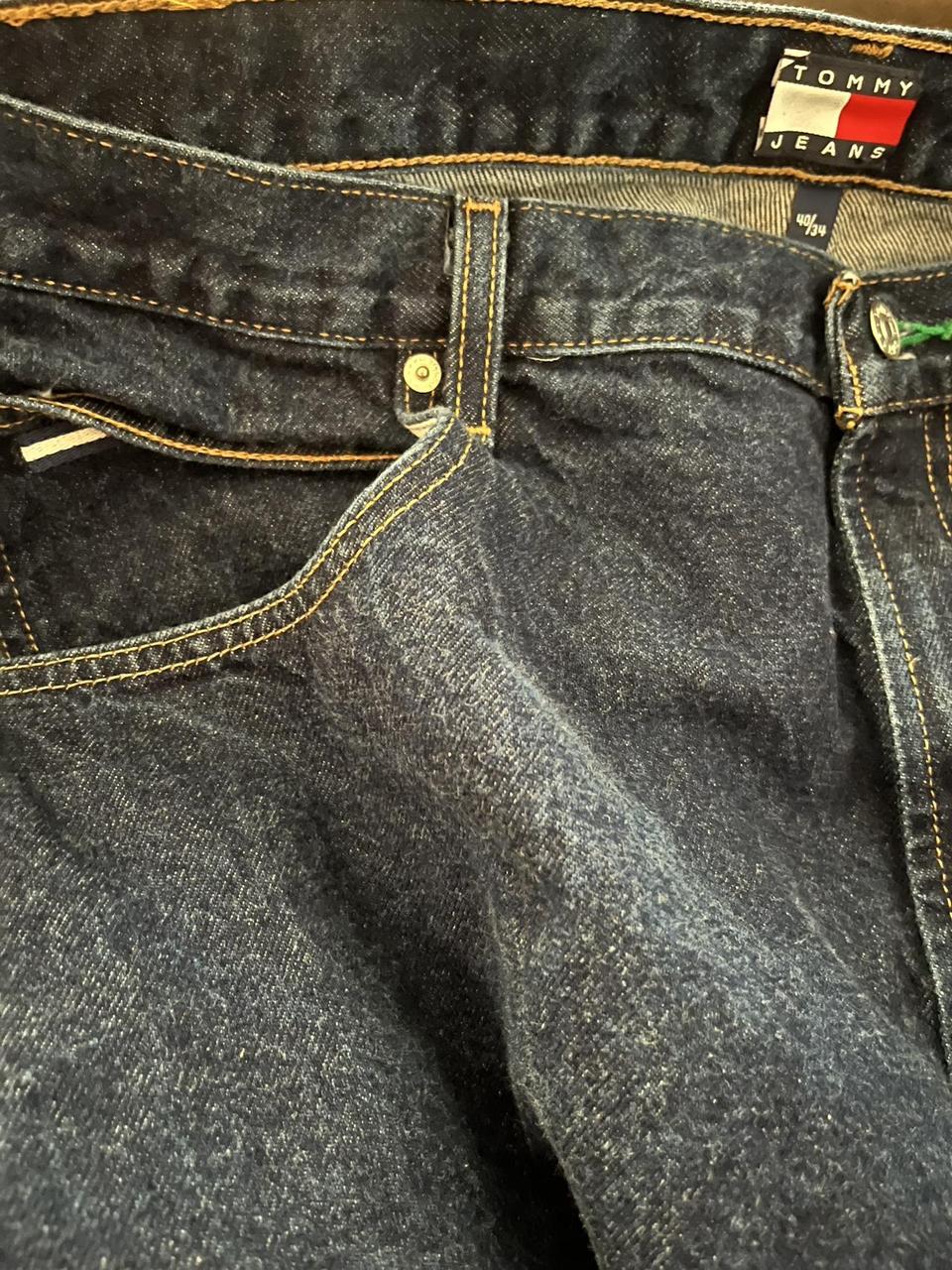 40x34 baggy tommy hilfiger carpenter jeans - Depop