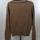 Monrow women's brown and tan cardigan
