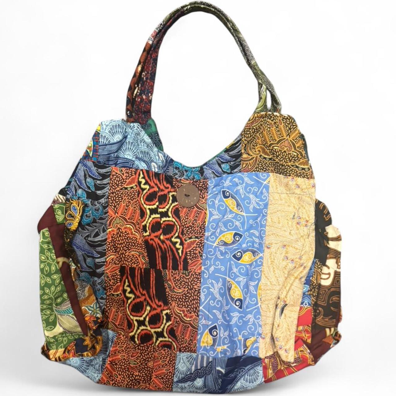 Women's Bag - Multi – patchwork tote bag #patchwo… - image 1