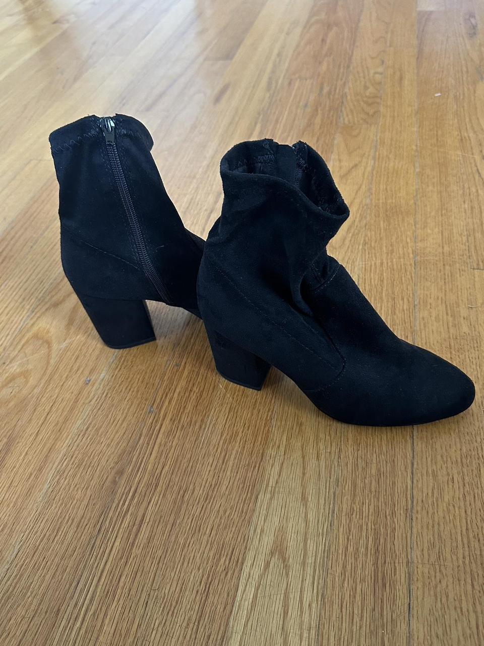 madden girl black booties