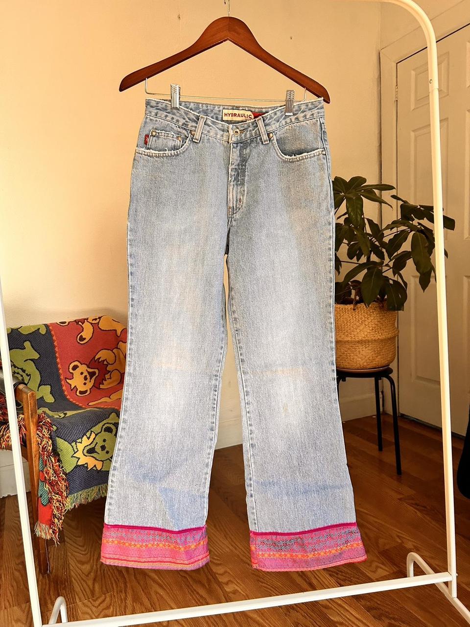 Flare sales hydraulic jeans