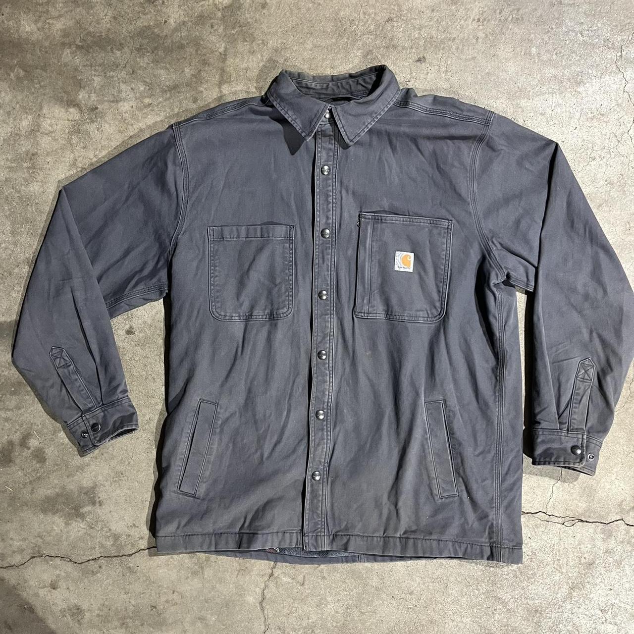 Carhartt rugged flex hot sale rigby shirt jacket