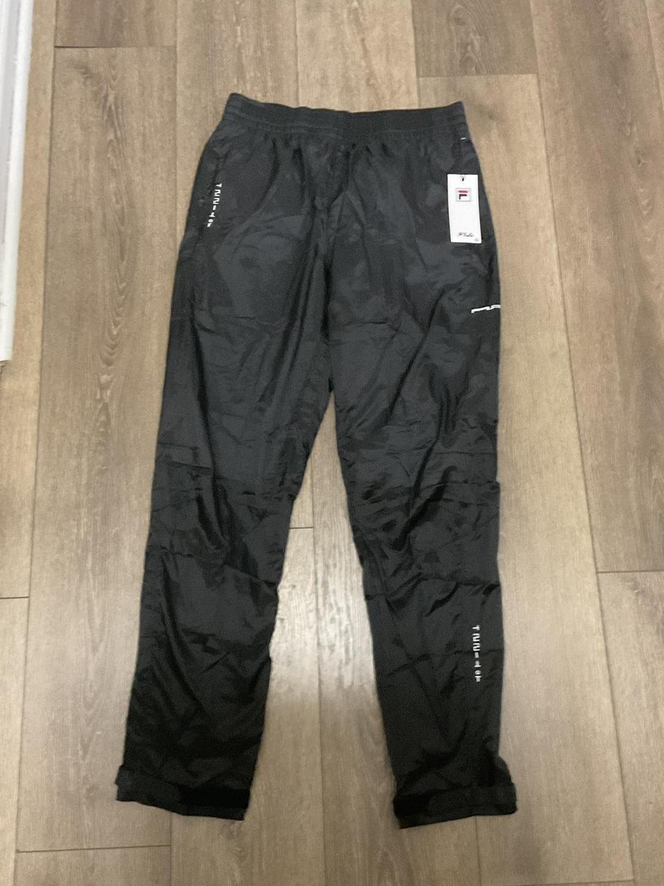 Men s Black Fila Vega Pant Never Worn Tag. Depop