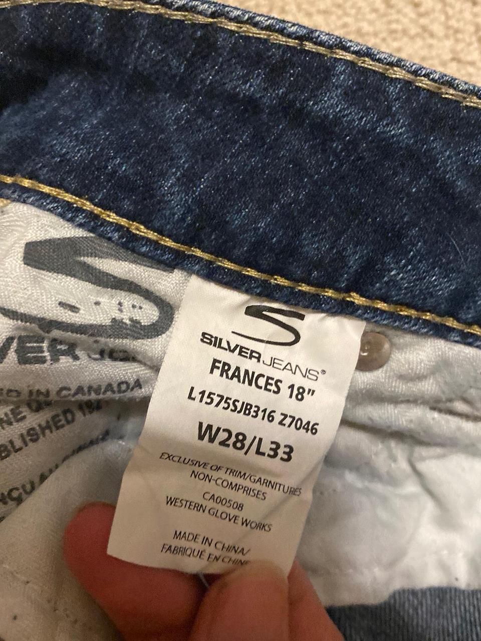 Silver Jeans Co. Women's Jeans - Navy/Blue - 18 –… - image 3