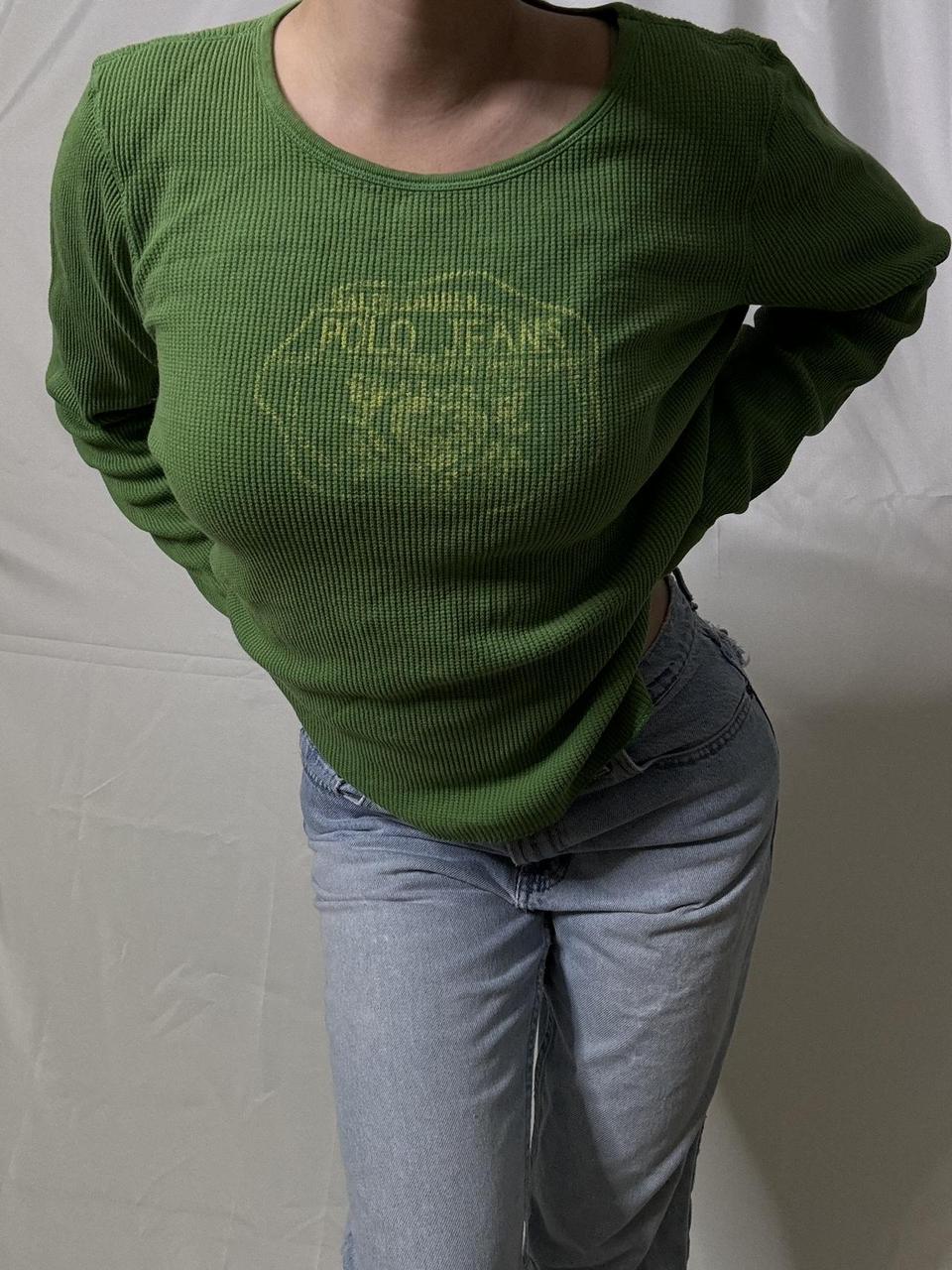 Polo Ralph Lauren Women's Green Shirt (2)