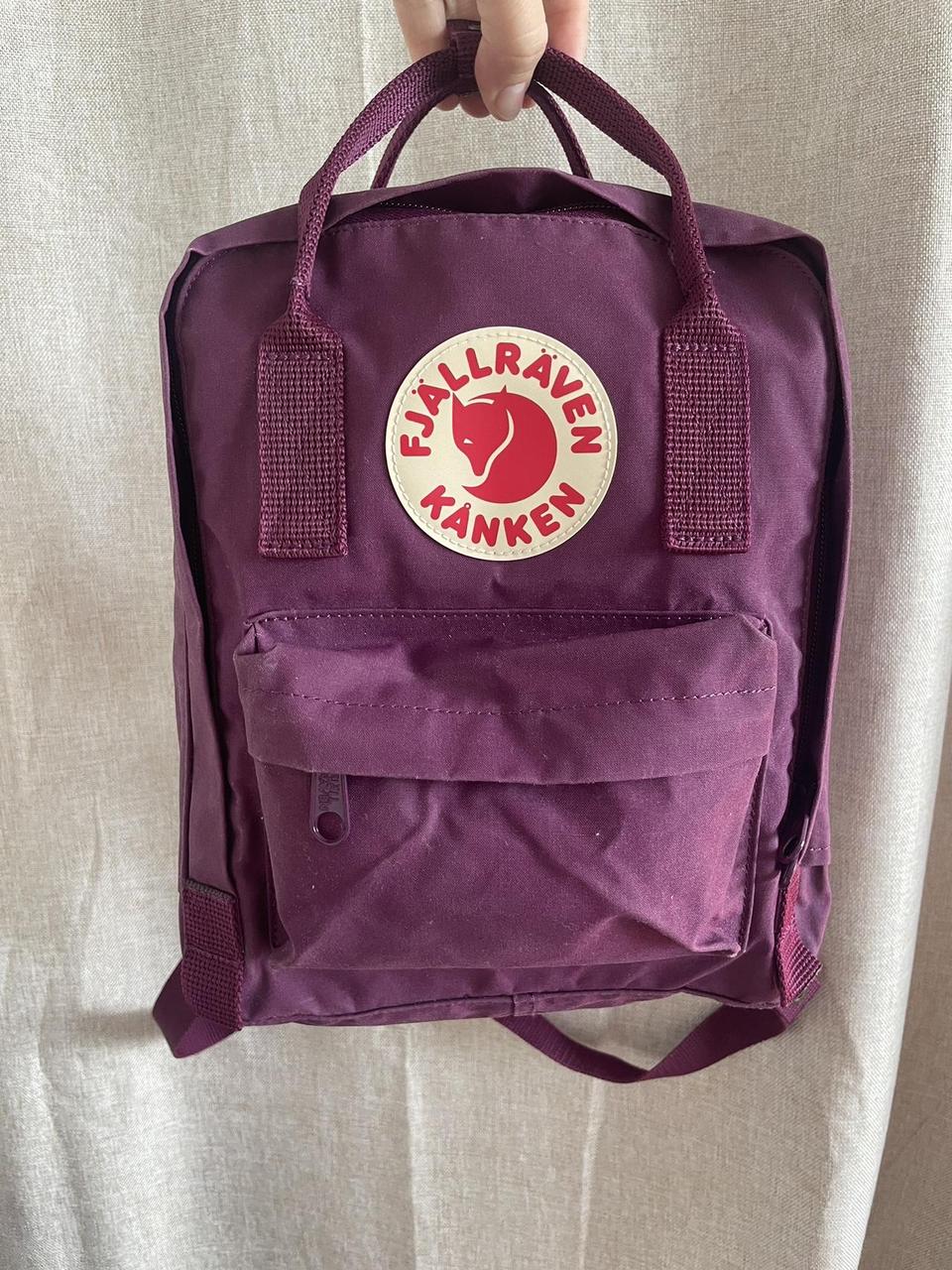 Plum fjallraven kanken mini Depop