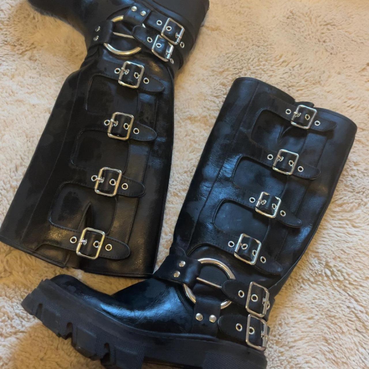 plt biker boots