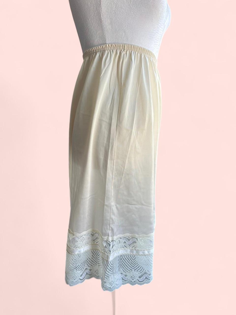 JCPenney Women's Relaxation Skirt - White/Cream -… - image 5