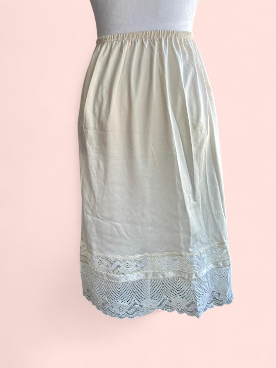 JCPenney Women's Relaxation Skirt - White/Cream -… - image 4