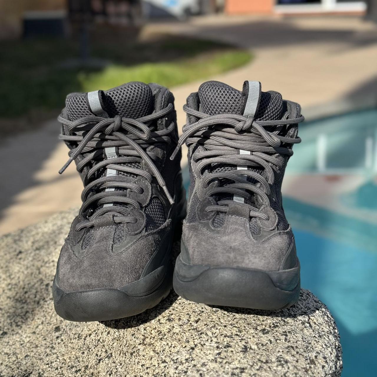Yeezy Season 6 Desert boot in rare Graphite | Depop Yeezy Season 6 Desert boot in rare Graphite | Depop