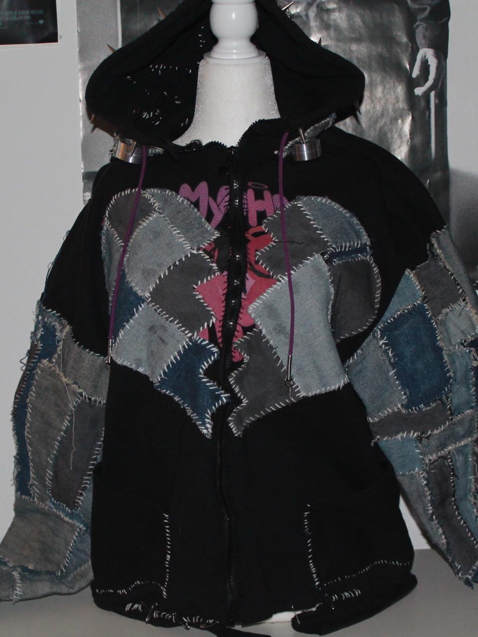 Men's Shacket Jacket - Black/Multi - L – Unique u… - image 4
