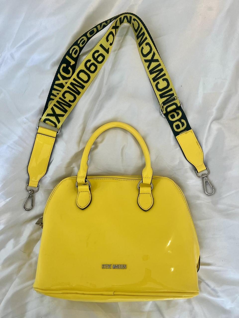 Steve madden yellow purse online