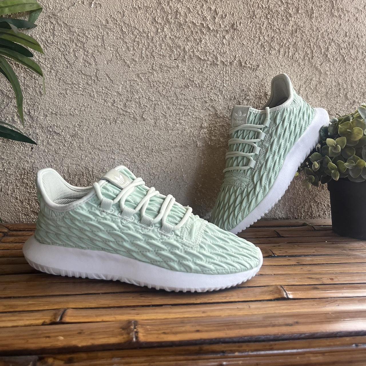 Adidas tubular shadow light green best sale