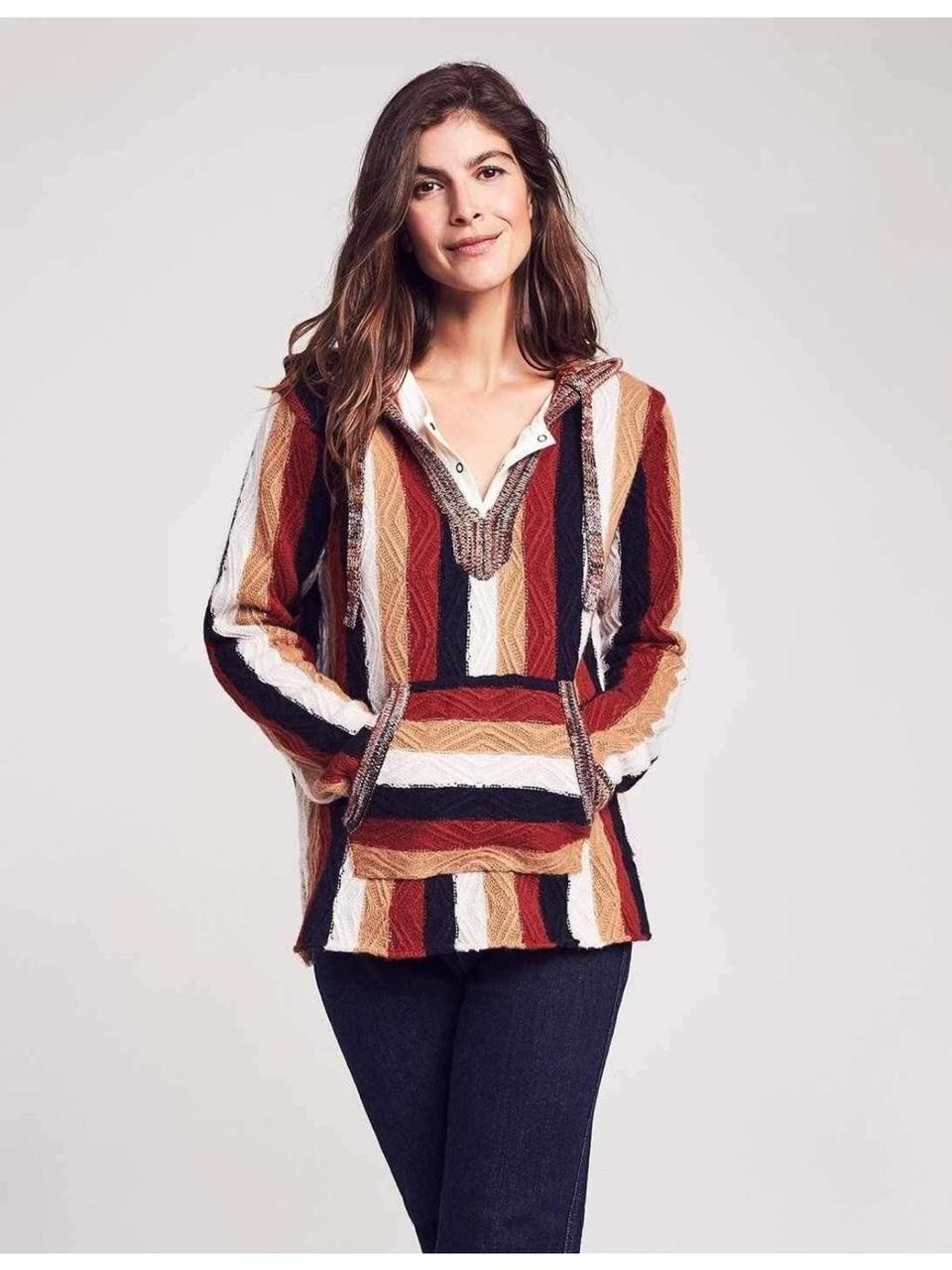 Faherty Women's Sweater - Multi/Red - S – Faherty… - image 1