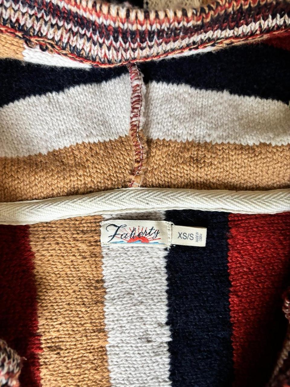 Faherty Women's Sweater - Multi/Red - S – Faherty… - image 3