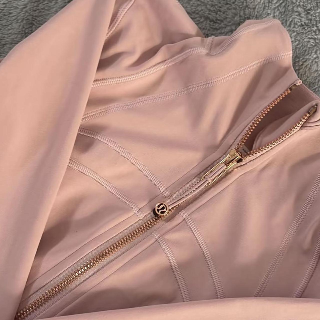 Pink Lululemon zipup jacket lululemon pinkjacket Depop