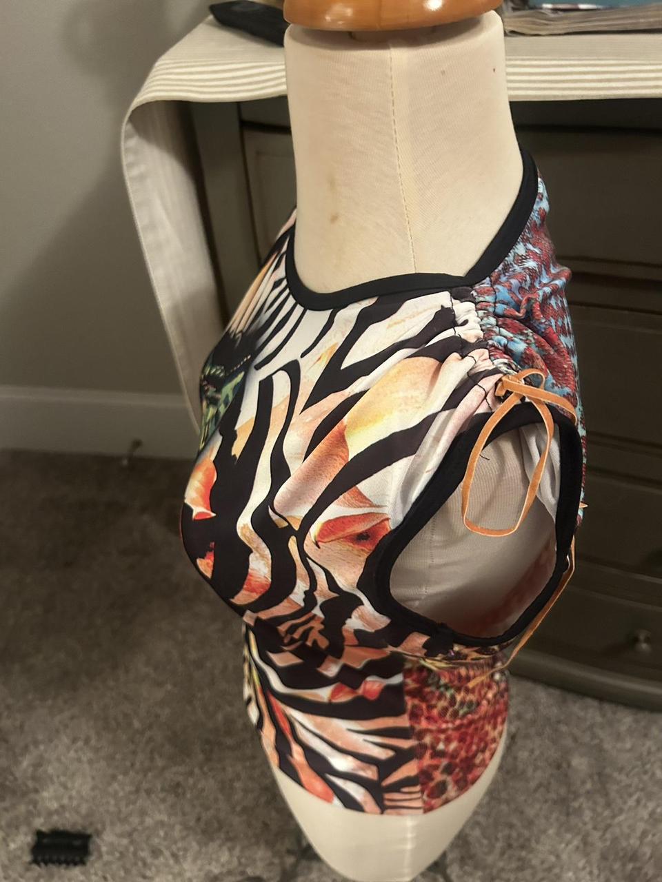 Cache Women's Blouse - Multi/Black - S – Cache Bu… - image 3