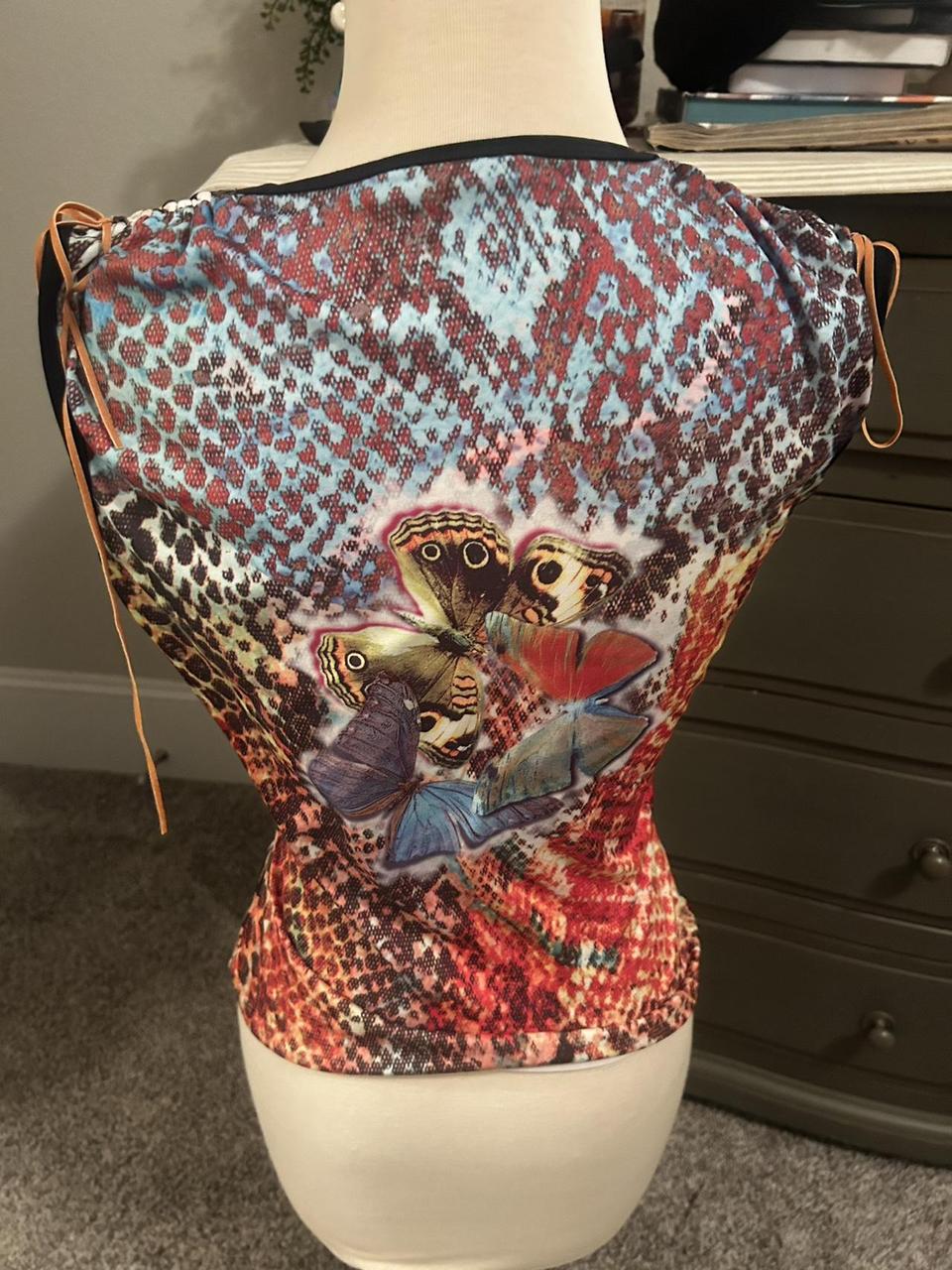 Cache Women's Blouse - Multi/Black - S – Cache Bu… - image 2