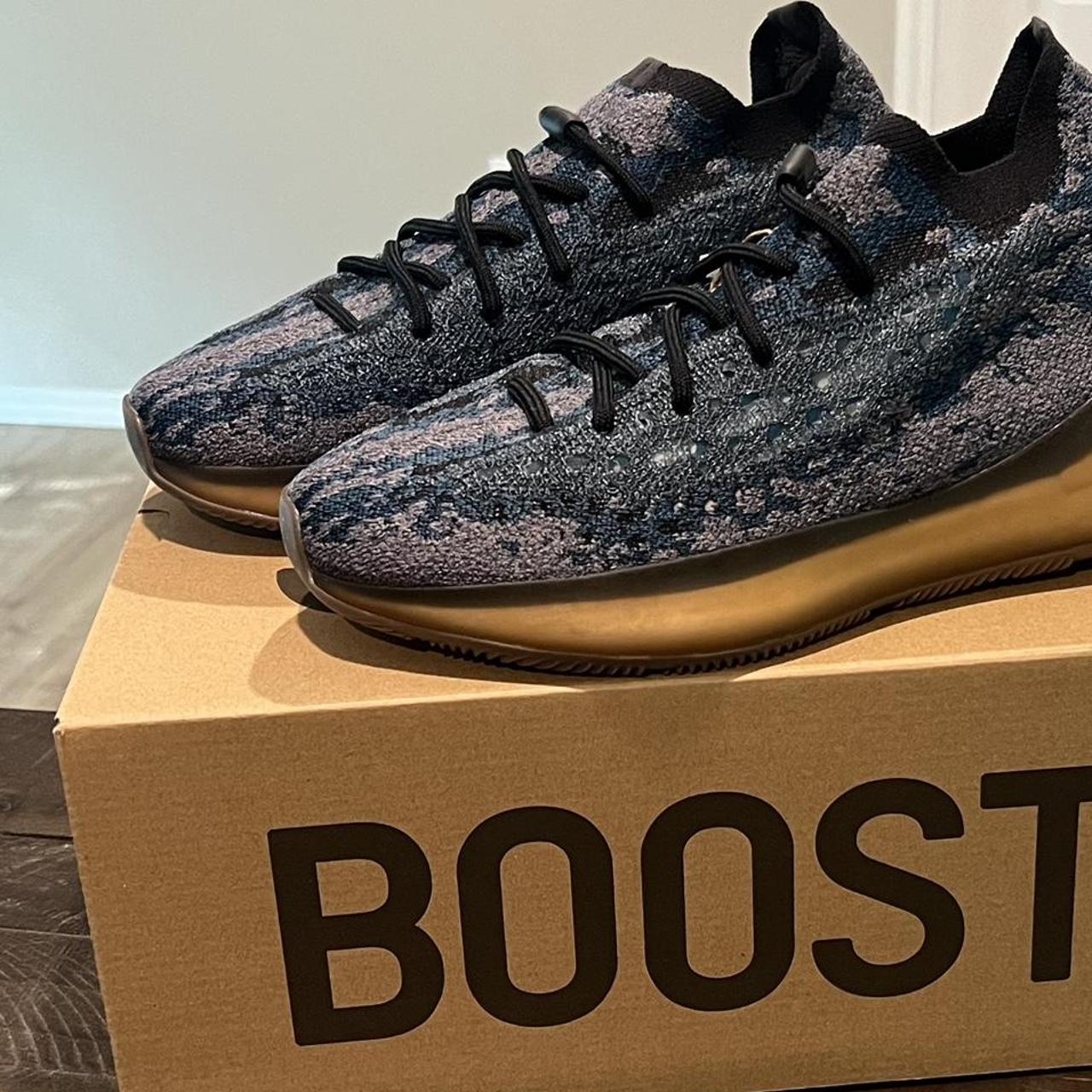 yeezy 380 covellite on feet