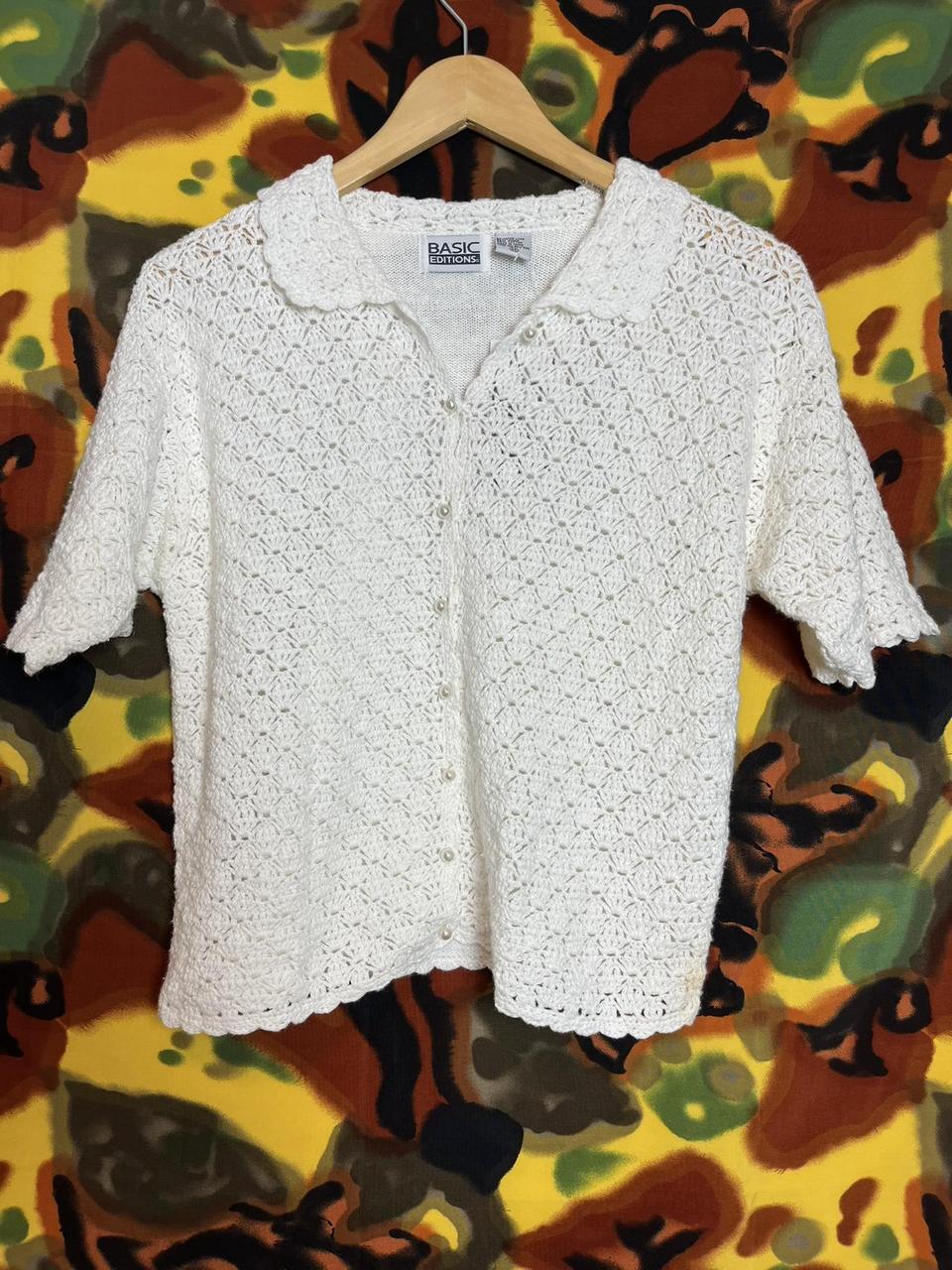 Basic Editions Women's Blouse - White - M – Basic… - image 2