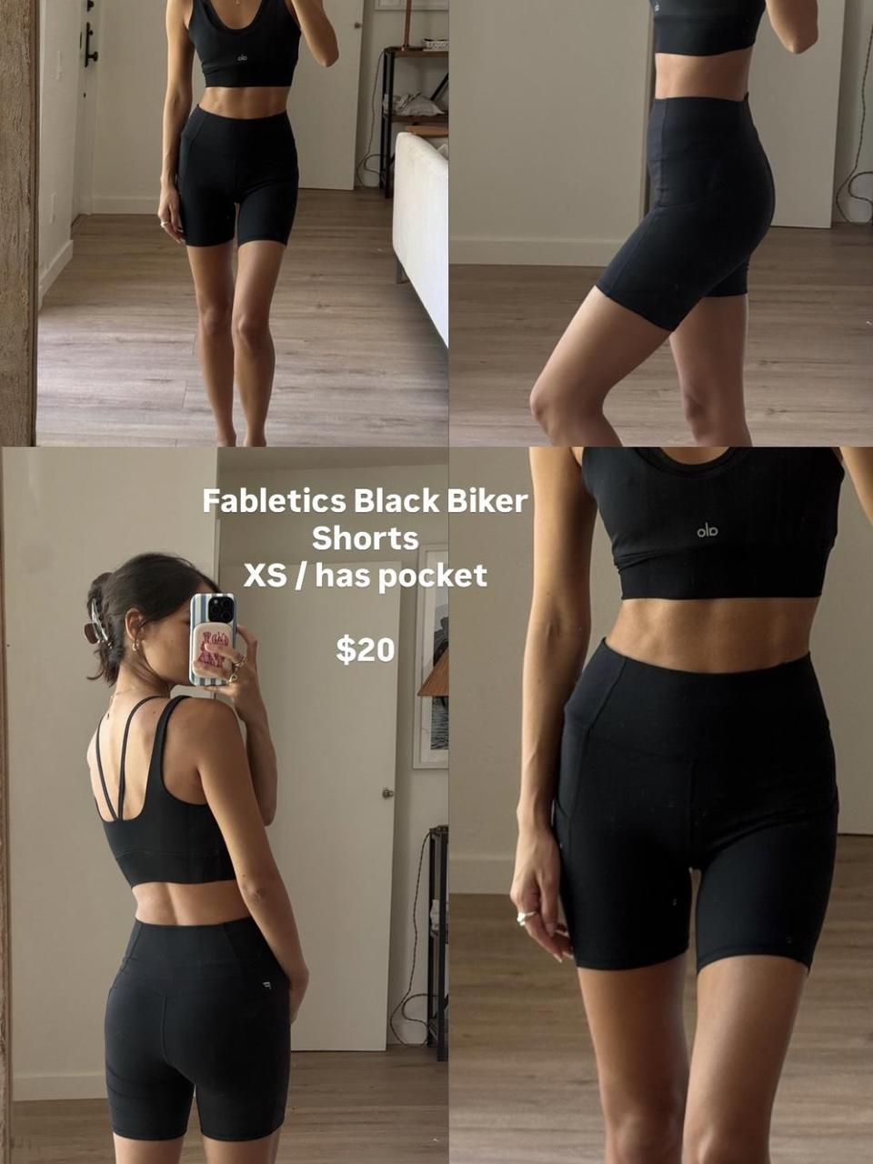 Fabletics Women's Shorts - Black - XS – Fabletics… - image 1