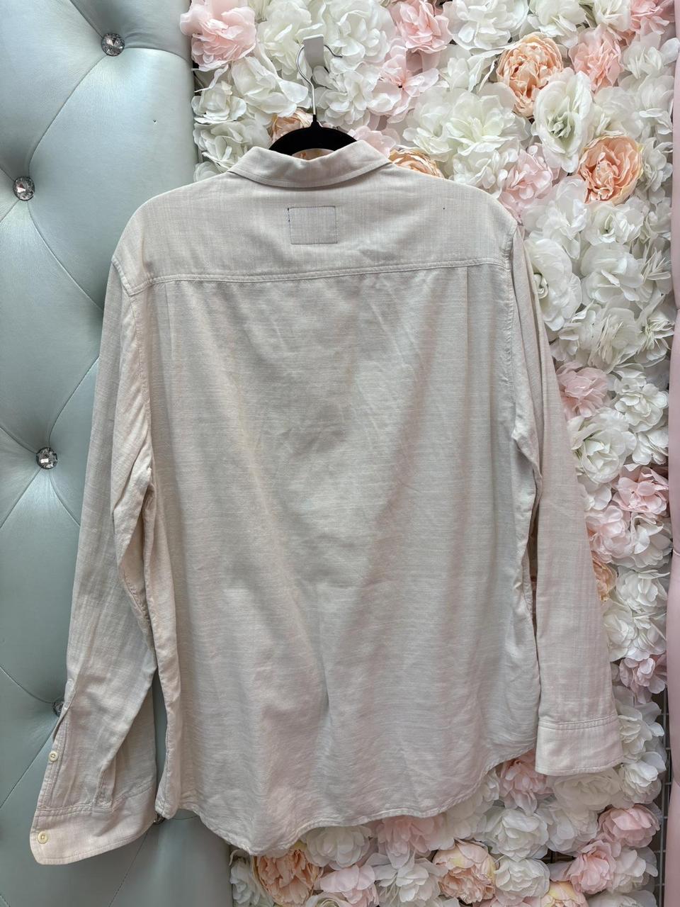 Rails Men's Top - Cream/Tan - L – Rails long slee… - image 2