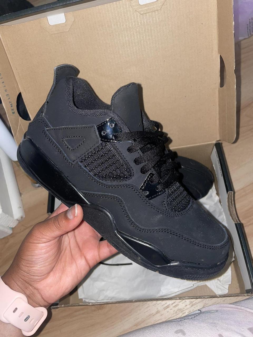 blackcat jordan 4's