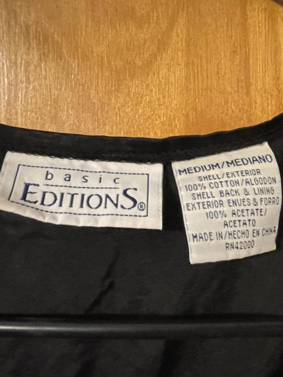 Basic Editions Women's Top - Multi/Red - M – Basi… - image 2