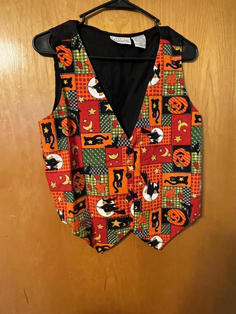 Basic Editions Women's Top - Multi/Red - M – Basi… - image 1