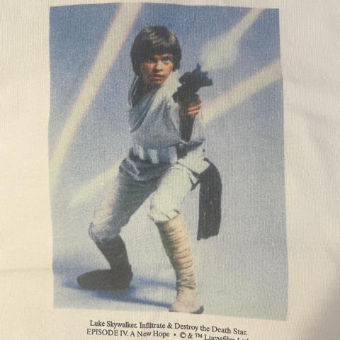 暴風雪の影響 KITH STAR WARS Luke Poster Vintage Tee L - トップス