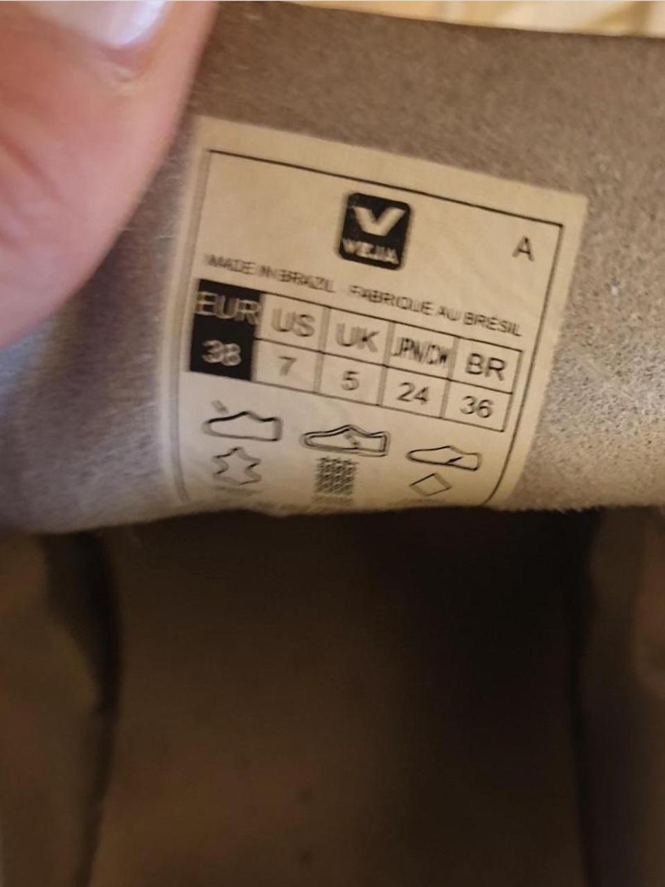 veja all white sneakers