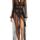Dita von teese women's black robe