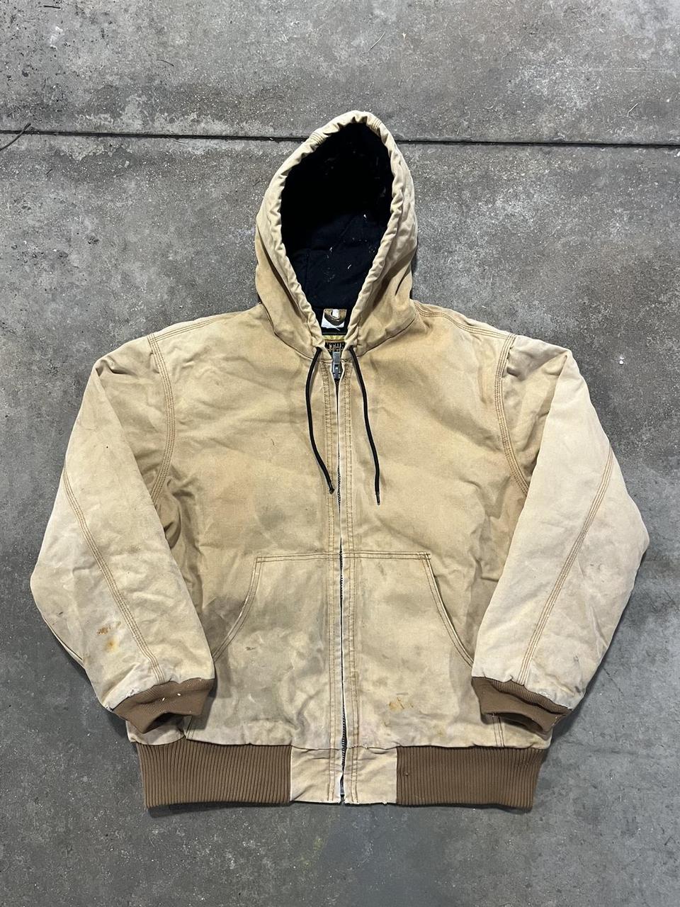 Carhartt Men's Jacket - Tan/Cream - M – Tan workw… - image 1