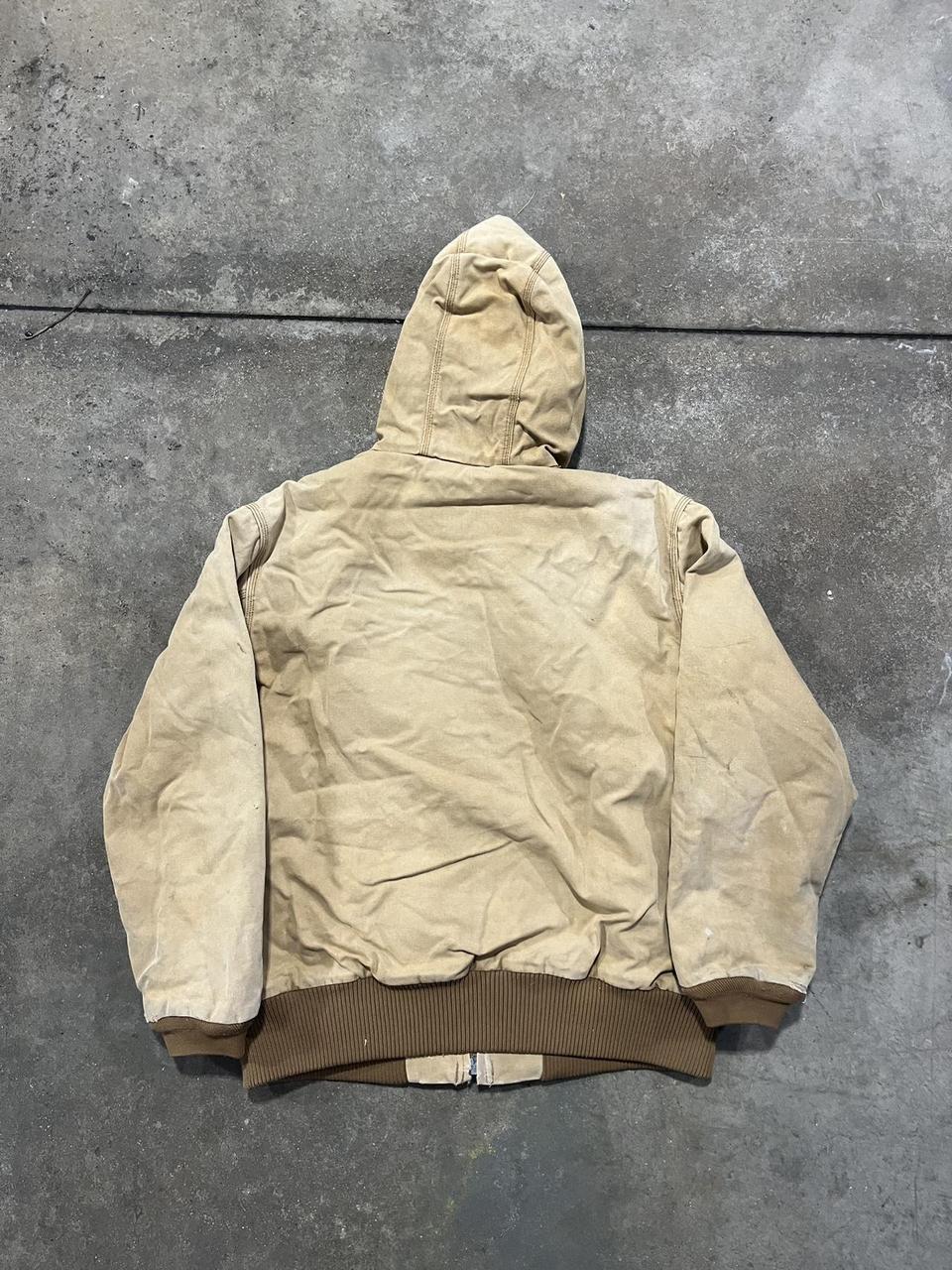 Carhartt Men's Jacket - Tan/Cream - M – Tan workw… - image 5