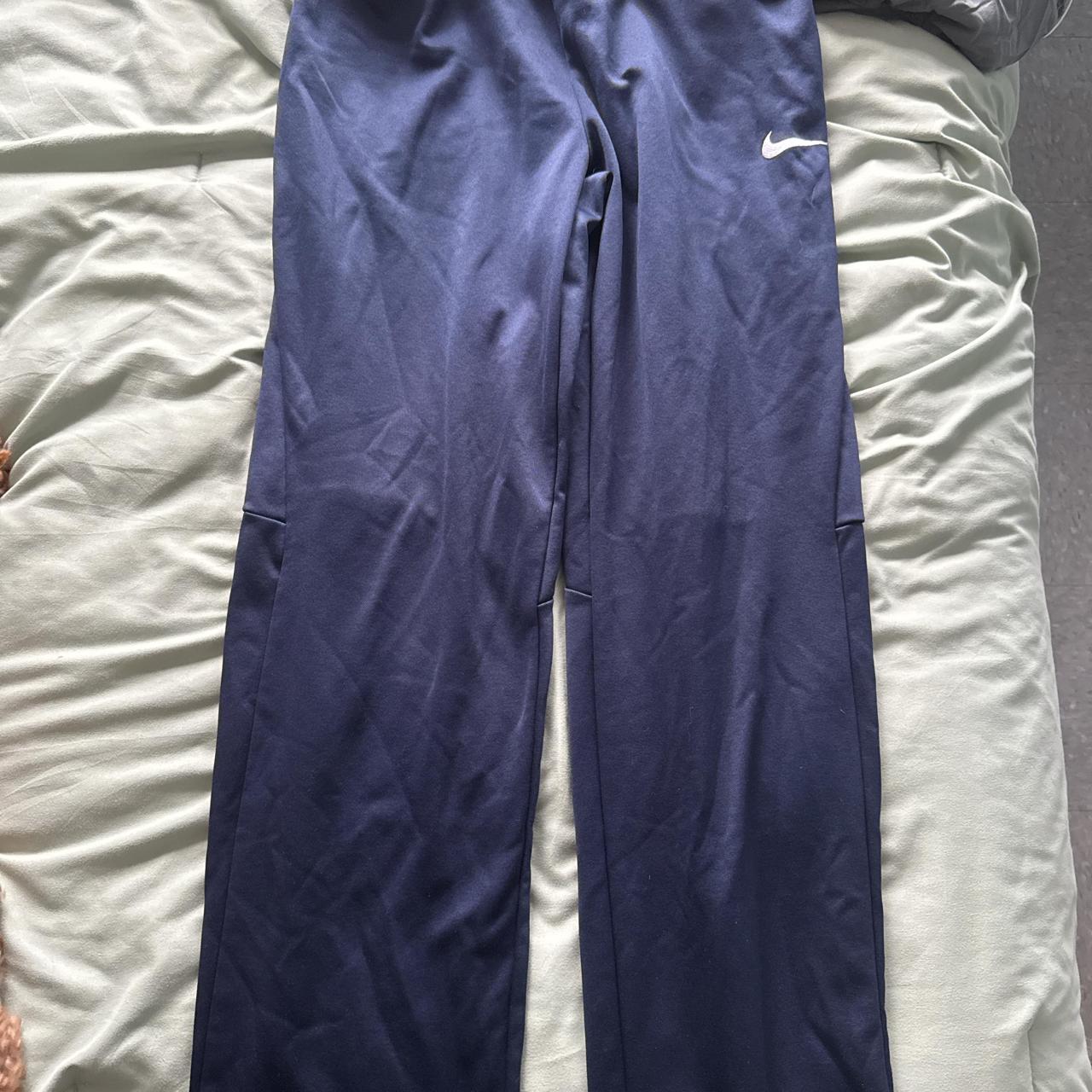 mens navy nike tracksuit bottoms