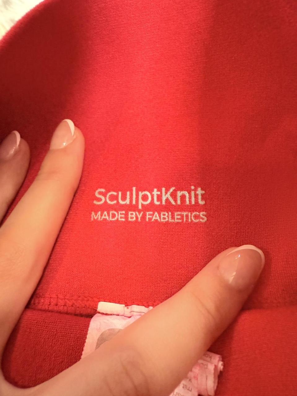 Fabletics Women's Leggings - Red - 1 – Fabletics … - image 3