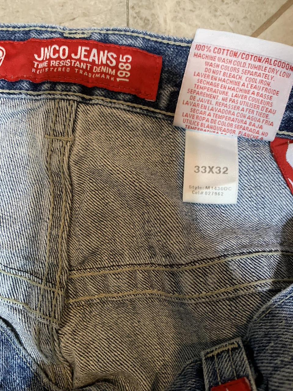 Jnco Jeans Tribal!!! Size: 33x32 No Heel drag ... - Depop