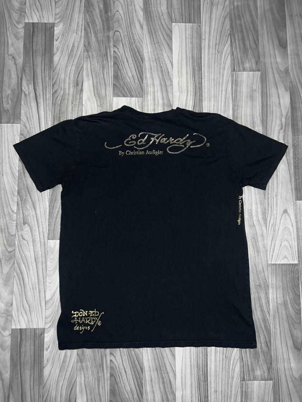 Y2K Ed Hardy Shirt •Size 2XL (Fits more like an... - Depop