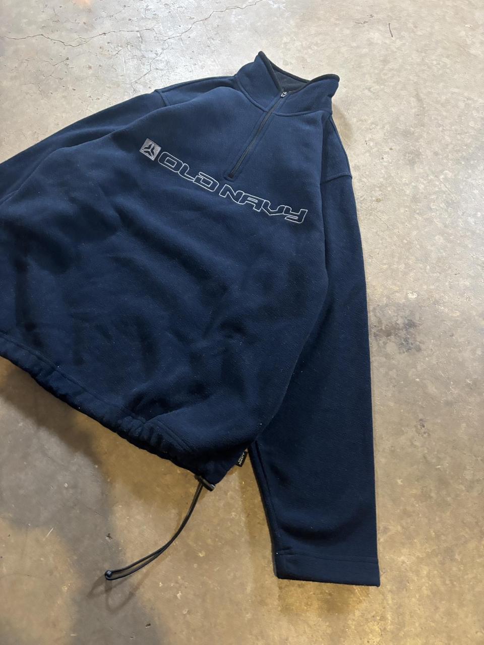 Old Navy Men's Sweatshirt - Black/Navy - L – Navy… - image 2